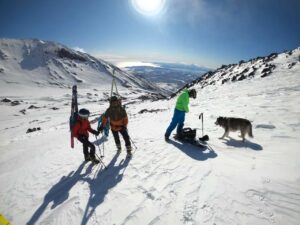 Камчатка. Зимнее восхождение на Авачинский вулкан Freeride