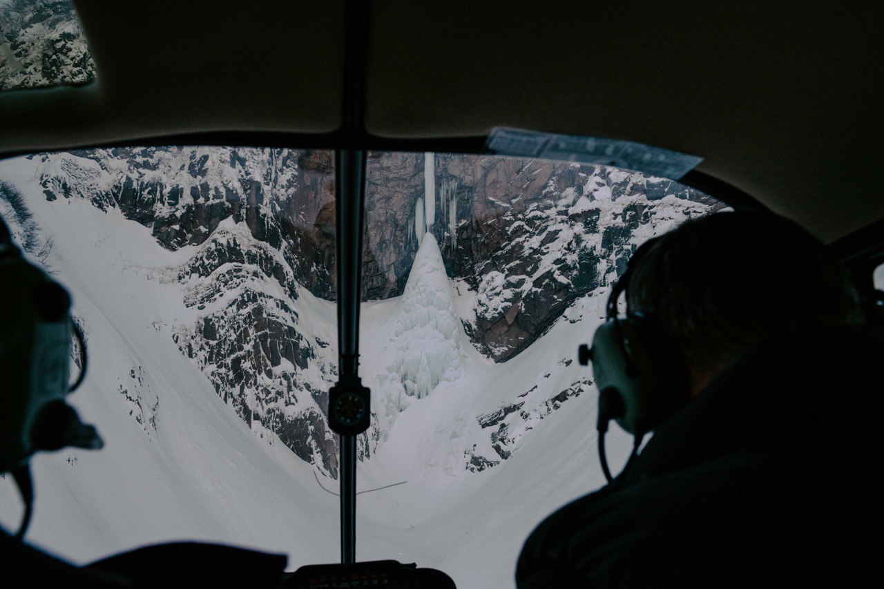 Водопад Вилючинский Индивидуальные вертолетные экскурсии по Камчатке